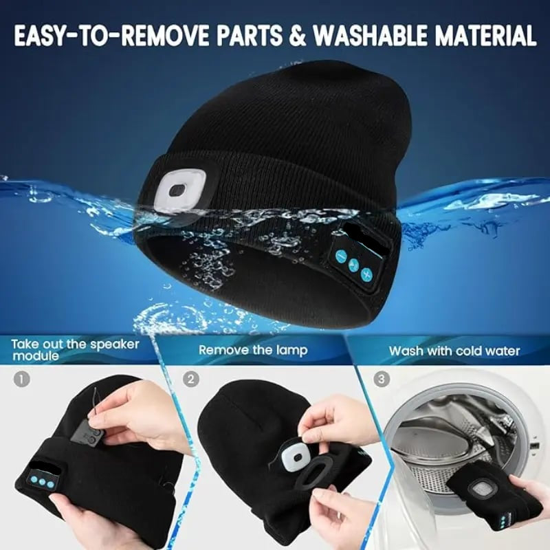 ✨2nd Item 60% Off🎄LED Bluetooth Beanie