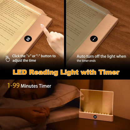 📖✨ Read Comfortably, Sleep Peacefully — The QIAWI 2-in-1 Book Light