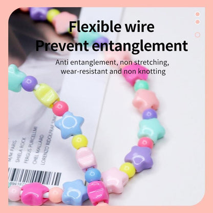 🌈Beaded Charging Cords - Fit for all device USBC & Lightening 4-in-1 USB-C Cable