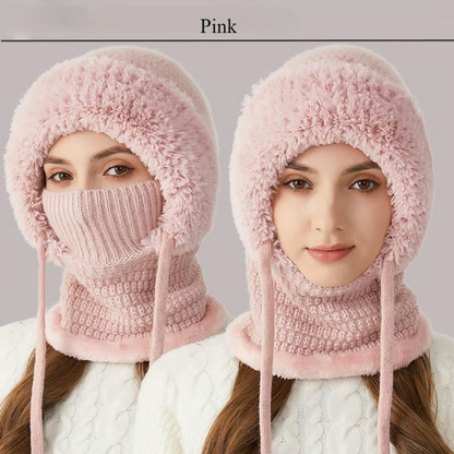 🧣✨ 3-in-1 Beanie Hat for Women — The Smart Way to Stay Warm This Winter