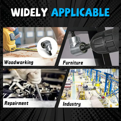 🔧 The 105° Right Angle Drill Adapter — Built for Tight Spaces, Designed for Real Work